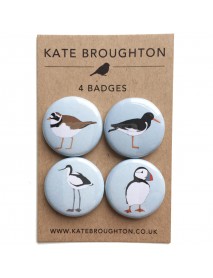 Coastal bird badges