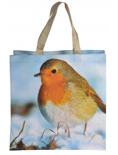Robin print bag